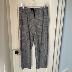 a new day Black and Gray Plaid Men's Joggers